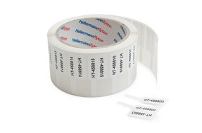 HellermannTyton Kabelfahnen Etiketten Thermotransferbedr. TAG20-50T1FL-934-WH