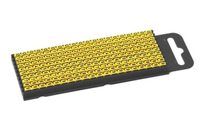 HellermannTyton Kennzeichnungsclip 4.3-5.3 mm gelb Aufdruck B,C WIC3-B,C,U#561-03002
