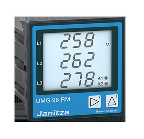 Janitza Electronic Universalmessgerät 90-277VAC, 90-250VDC UMG 96RM-M #5222069