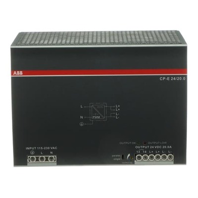 ABB Stotz S&J Netzteil Out: 24VDC/20A CP-E 24/20.0