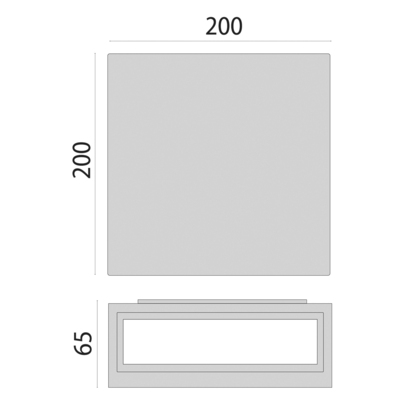 Performance in Light LED-Wandleuchte 4000K 304419
