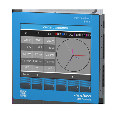 Janitza Electronic Netzanalysator UL mit RCM UMG 509 #5226003