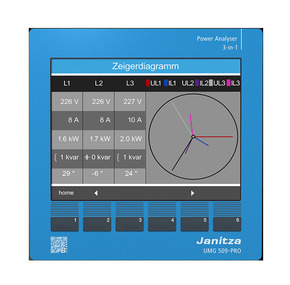 Janitza Electronic Netzanalysator UL mit RCM UMG 509 #5226003