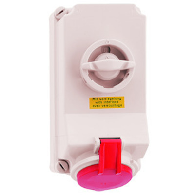 Bals Elektrotech. CEE-Steckdose 16A,5p,400V,6H,IP44 160180