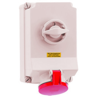 Bals Elektrotech. CEE-Steckdose 63A,5p,400V,6H,IP44 16901