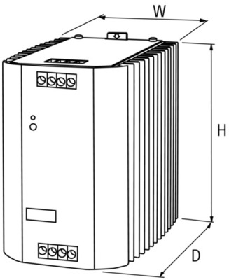 Murrelektronik Primärschaltregler 2/3-ph. 520V/ 24-28V/20ADC 85002