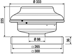 Maico Radial-Dachventilator DN 100 EHD 10