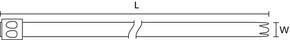 HellermannTyton Edelstahlkabelbinder 1245x12,3mm MBT49XHD SS316 ML 25