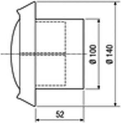 Maico Edelstahl-Tellerventil TM-V2A 10