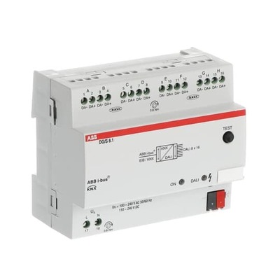ABB Stotz S&J DALI-Gateway REG 8-fach DG/S8.1