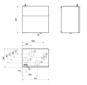 Maico Raumluft-System Bypass+Enthalp.250m2 WS 320 BET