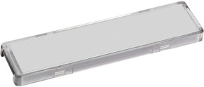 Renz Metallwaren. Namensschild-Abdeckung 57x14mm 97-9-82054