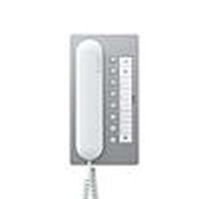 Siedle&Söhne Bus-Telefon Comfort Aluminium/weiß BTC 850-02 A/W