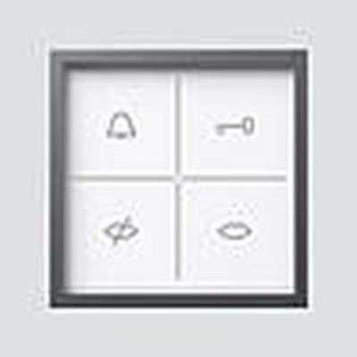 Siedle&Söhne Zustandsanzeige-Modul dunkelgrau-Glimmer ZAM 600-01 DG