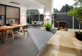 Etherma Deckeneinbaustrahler m.Rahmen 2kW titan SM-D3-2000-DE-T