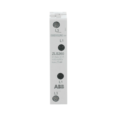 ABB Stotz S&J Einspeiseblock 63A L1, L3 ZLS260