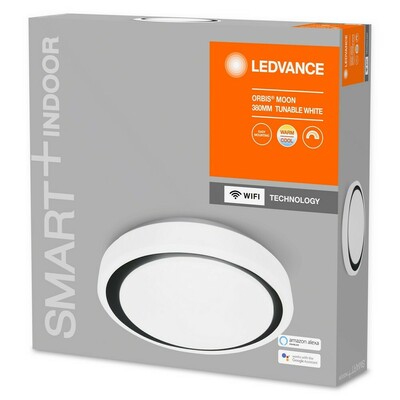 Ledvance LED-Deckenleuchte WiFi, TW, schwarz SMART+#4058075486362
