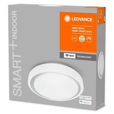 Ledvance LED-Deckenleuchte WiFi, TW, grau SMART+#4058075486409