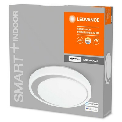 Ledvance LED-Deckenleuchte WiFi, TW, grau SMART+#4058075486423