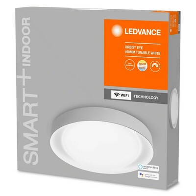 Ledvance LED-Deckenleuchte WiFi, TW, grau SMART+#4058075486546