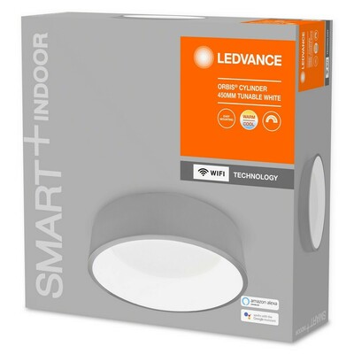 Ledvance LED-Deckenleuchte WiFi, TW, grau SMART+#4058075486584