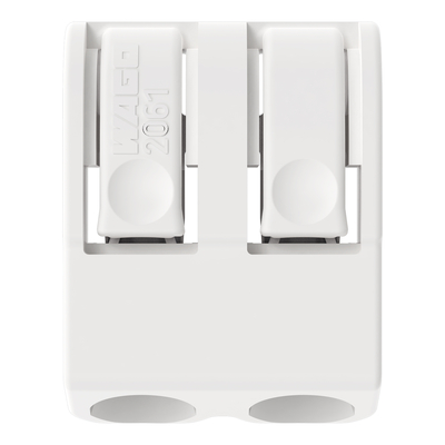 WAGO GmbH & Co. KG THR-Leiterplattenklemme Drücker,1,5 mm²,weiß 2061-1602/998-404