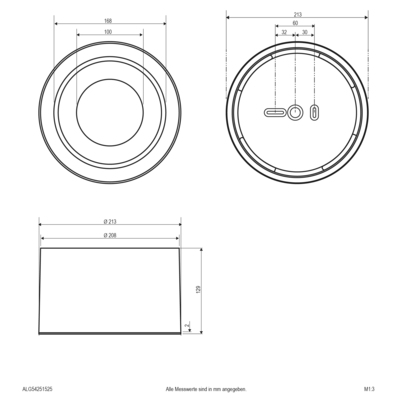 EVN Lichttechnik LED-Anbauleuchte ALG54251525