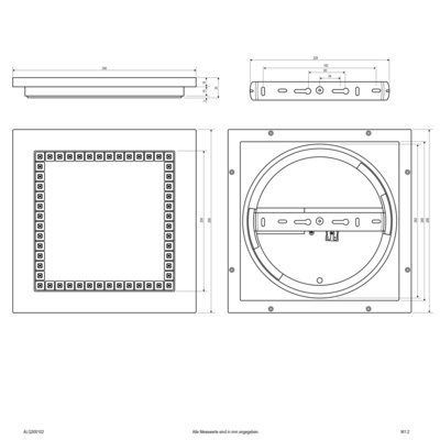 EVN Lichttechnik LED-Anbauleuchte ALQ300102