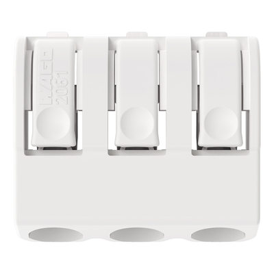 WAGO GmbH & Co. KG SMD-Leiterplattenklemme Drücker,1,5 mm²,weiß 2061-603/998-404
