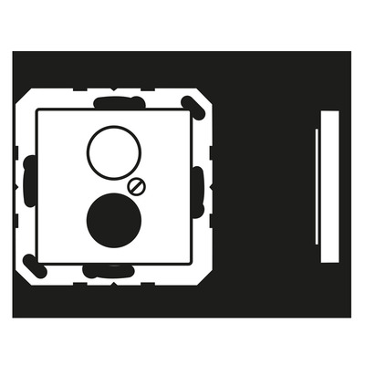 Jung Abdeckung champ. für 2 Kleinst.Dosen A 562 CH