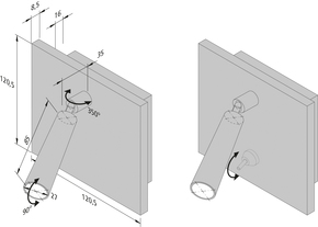 Hera Bettleseleuchte m.Schalter schwarz 20203101302