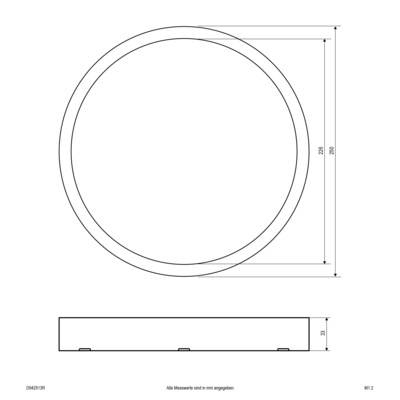 EVN Lichttechnik Gehäusering D542513R