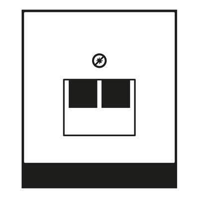 Jung Abdeckung Mess/antik f.IAE/UAE-/Datendose ME 2969-2 UA AT