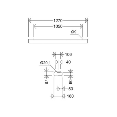 Schuch Licht LED-Stahlblechleuchte 4000K 190 12L40
