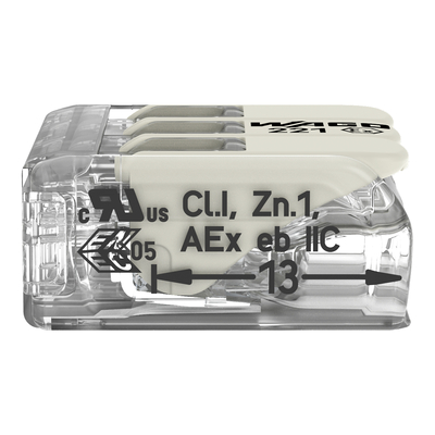 WAGO GmbH & Co. KG COMPACT-Verbindungsklemme Ex e,transparent 221-683