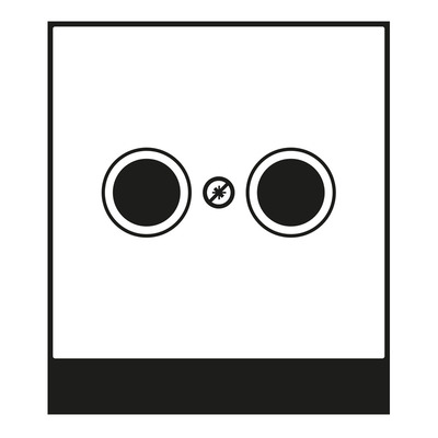 Jung Abdeckung Mess/clas f.Antennensteckdose ME 2990 TV C