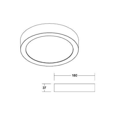 Brumberg Leuchten LED-Anbaupanel 12245073