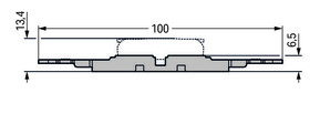 WAGO GmbH & Co. KG Befestigungsadapter mit Zugentlastung 221-2505