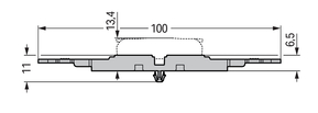 WAGO GmbH & Co. KG Befestigungsadapter mit Zugentlastung 221-2514