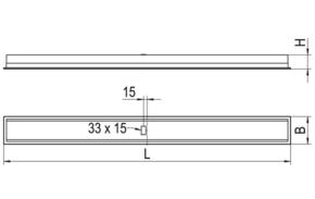 Ridi-Leuchten LED-Einbauleuchte 840 EL-EN1197ND #0827872