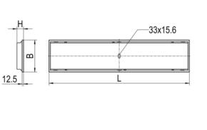 Ridi-Leuchten LED-Einbauleuchte 840 EL-EPE0624N #0827838