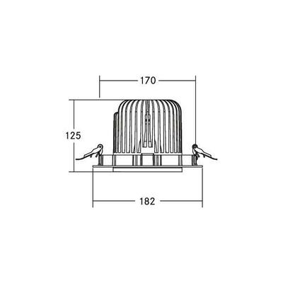 Brumberg Leuchten LED-Einbaurichtstrahler 12592184