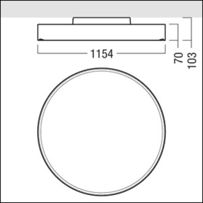 Zumtobel Group LED-Rundleuchte 4000K ONDA2 P AV #42186323