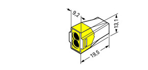 WAGO GmbH & Co. KG Verbindungsdosenklemme 2,5mm² 773-102