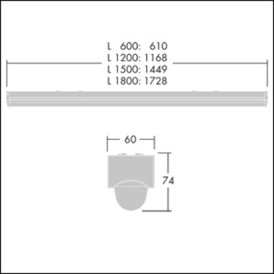 Thorn LED-Anbauleuchte 4000K POPPACK LED#96631572