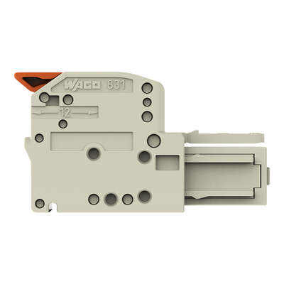 WAGO GmbH & Co. KG 1-Leiter-Federleiste Hebel Push-inCAGECLAMP,lgr 831-1102