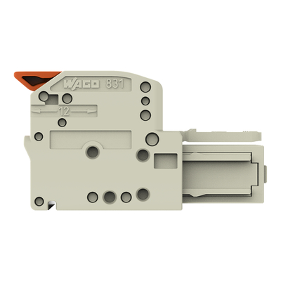WAGO GmbH & Co. KG 1-Leiter-Federleiste Hebel Push-inCAGECLAMP,lgr 831-1104