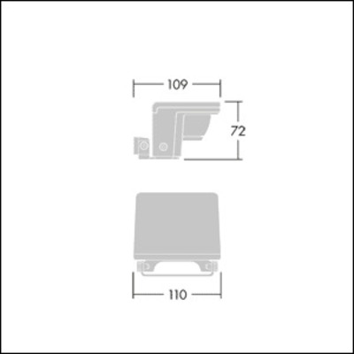 Thorn LED-Wandstrahler 3000K RAA S 1L35 #96632096