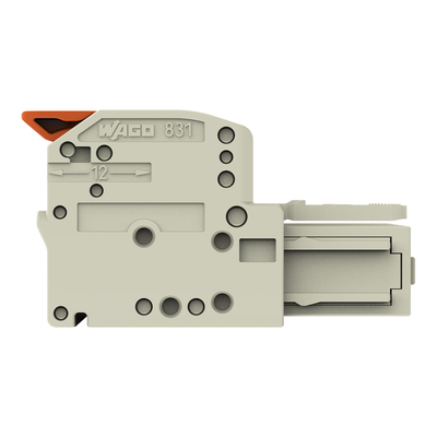 WAGO GmbH & Co. KG 1-Leiter-Federleiste Hebel Push-inCAGECLAMP,lgr 831-1107