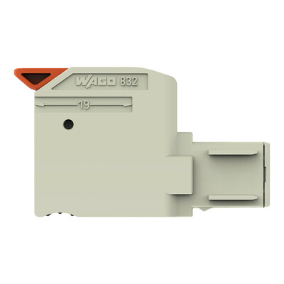 WAGO GmbH & Co. KG 1-Leiter-Federleiste Hebel Push-inCAGECLAMP,lgr 832-1102